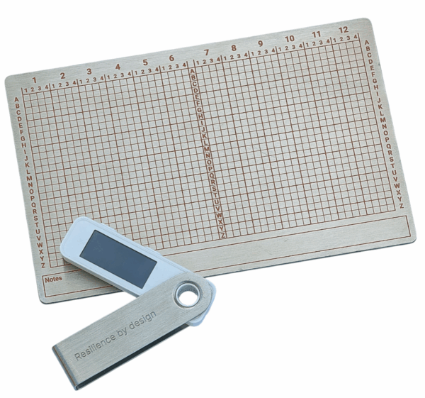 Metal Bitcoin Backup Plate - sx6 - Image 6